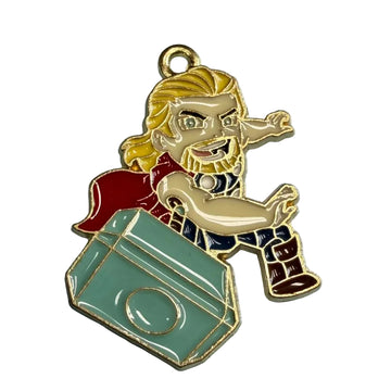 Superhero thor charm