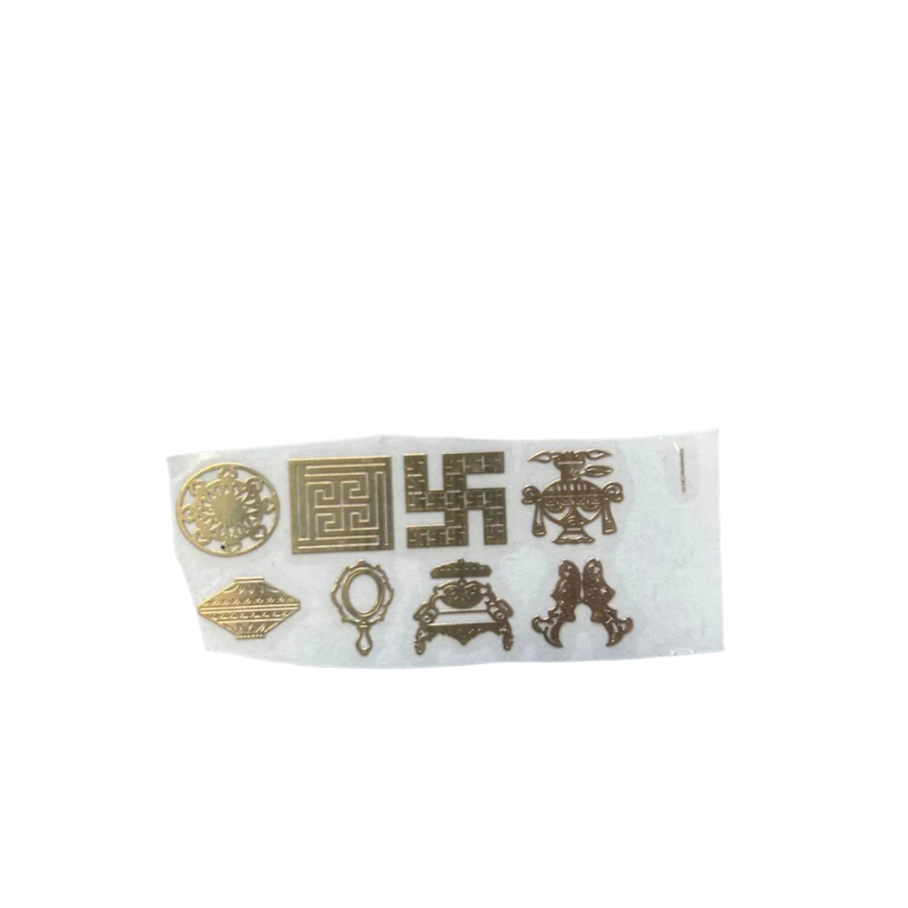 Astmangal metal sticker