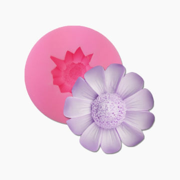 3d flower candle mould