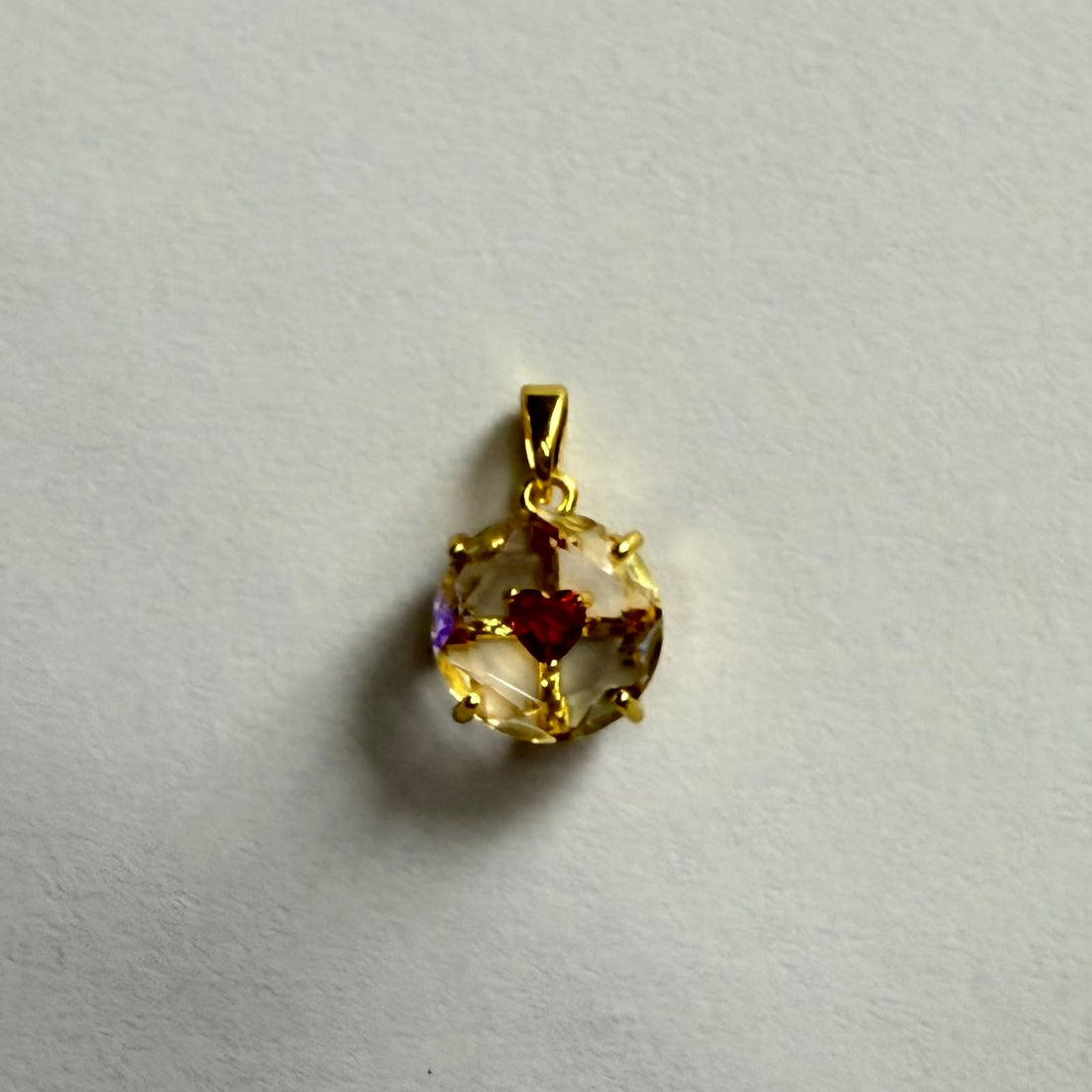 Crystal luxe charm