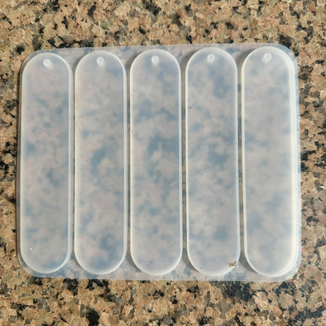 5 in 1 oval bookmark mould