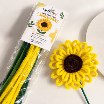 Pipe cleaner flower kit 06