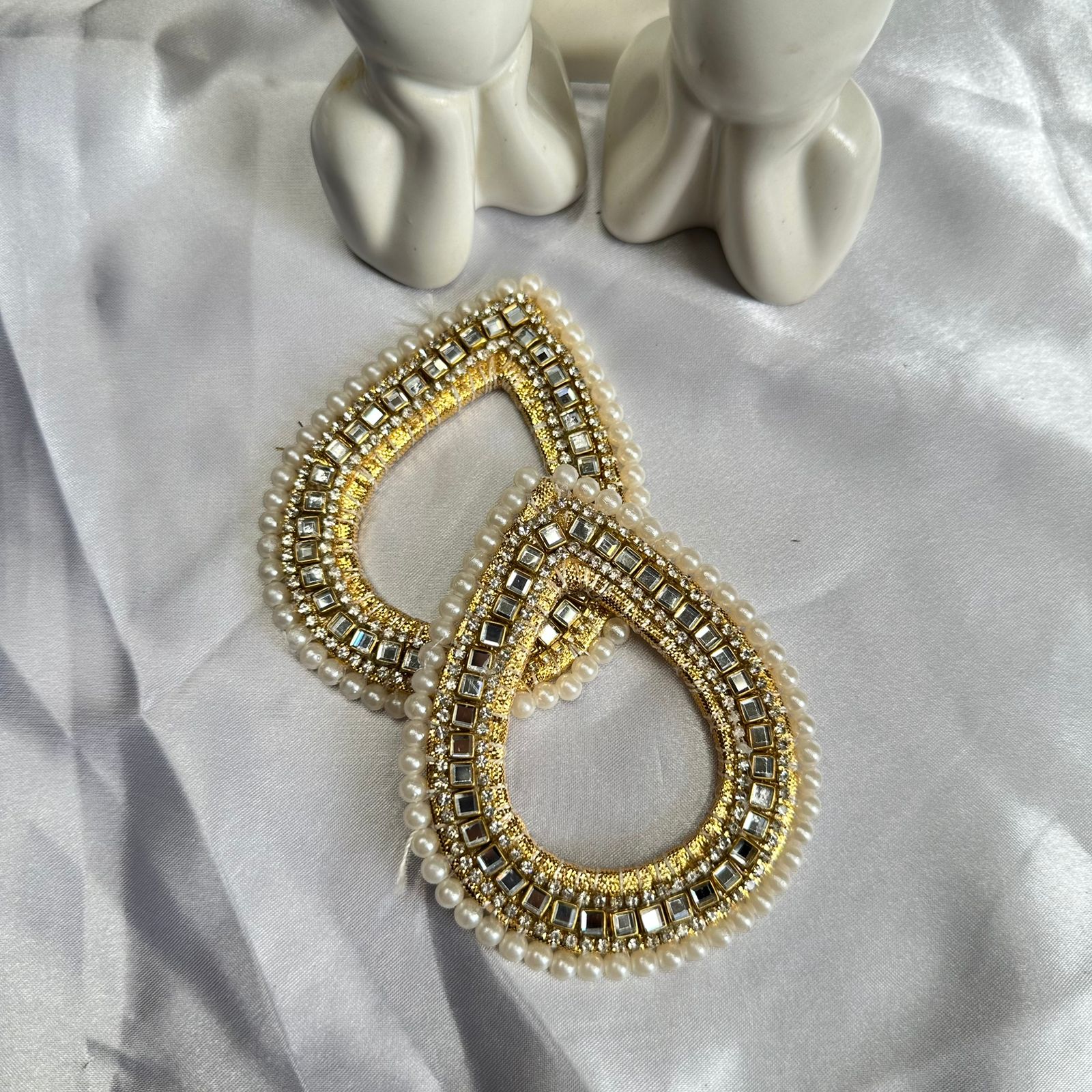 Drop Designer pearl ring F