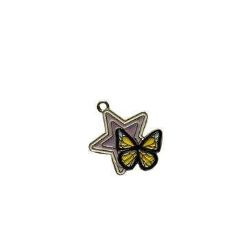 Star with butterfly charm A