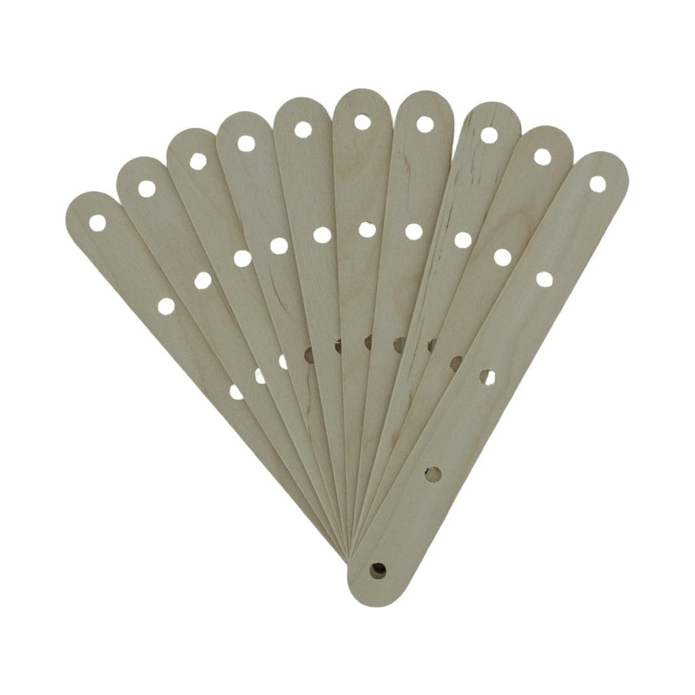 Big wooden 5 hole wick holder