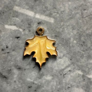 Maple leaf yellow