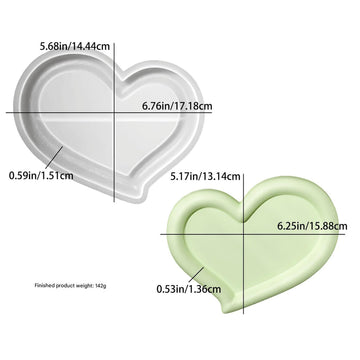 Small heart tray mould