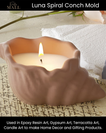 Luna spiral conch mould