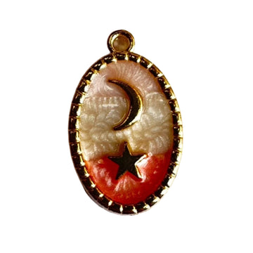 Moon star charm G8