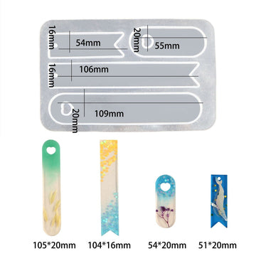 Multi shape bookmark mould 002