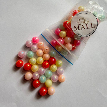 Pastel multi rakhi beads