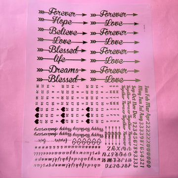 Mix metal insert sheet A4 001