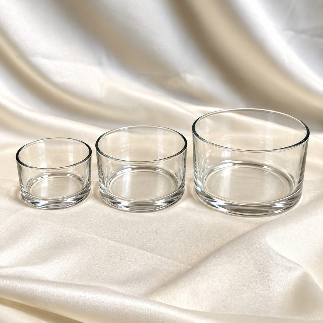 Candle glass bowl