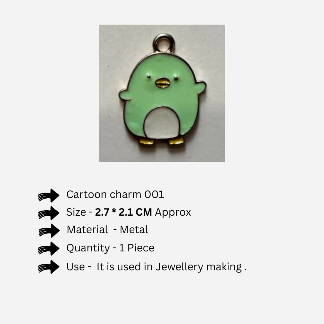 Cartoon charm 001