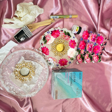 Lotus pooja thali kit