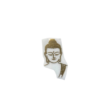 Buddha metal sticker