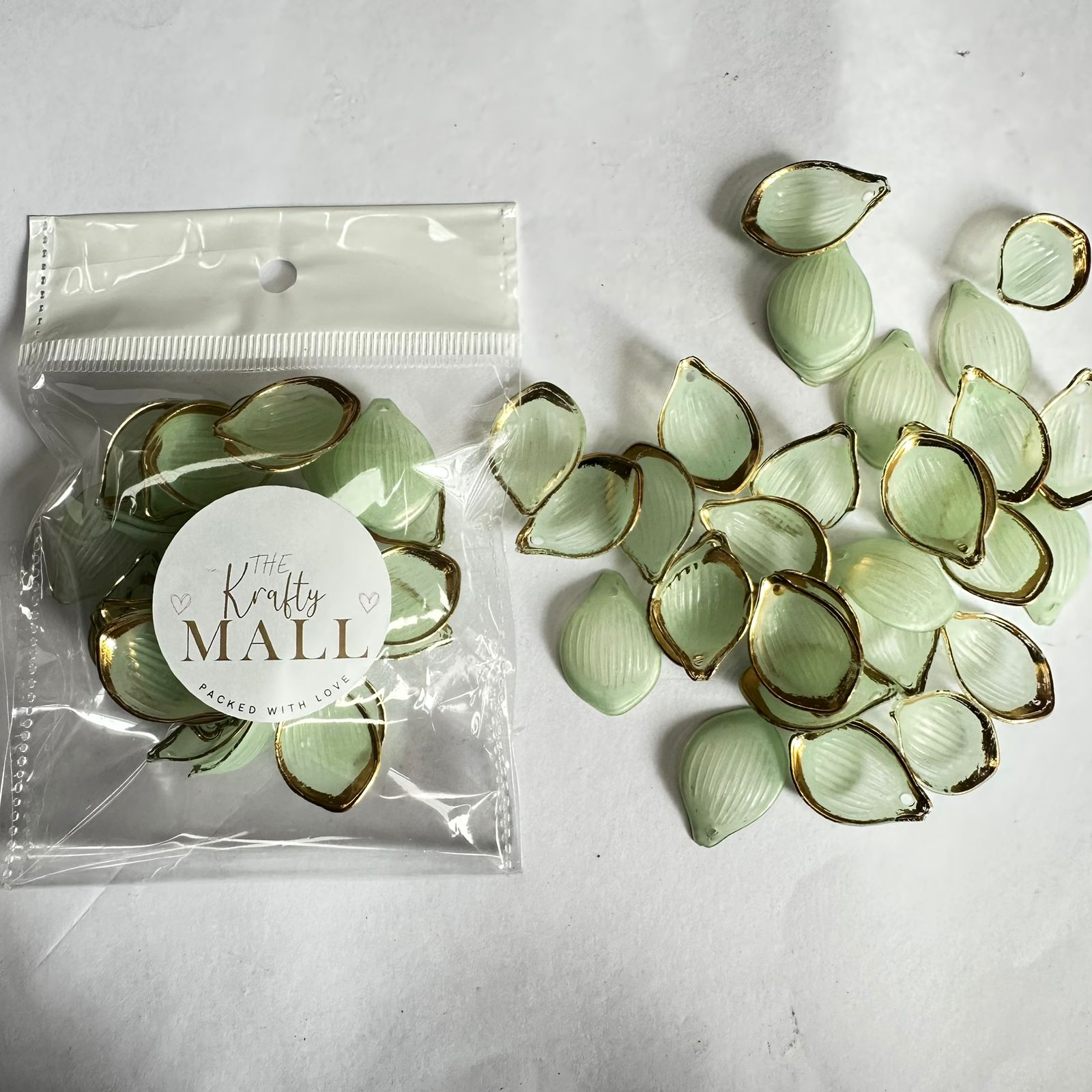 Artificial Flower petal green