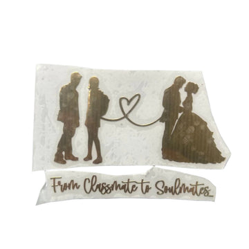 From classmate to Soulmate metal sticker