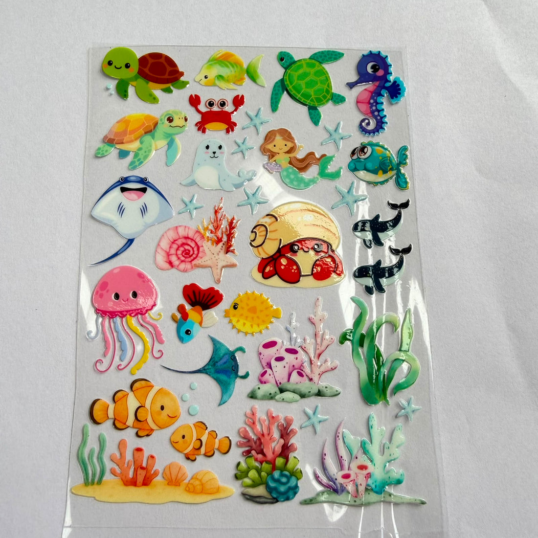 Ocean peel off sticker
