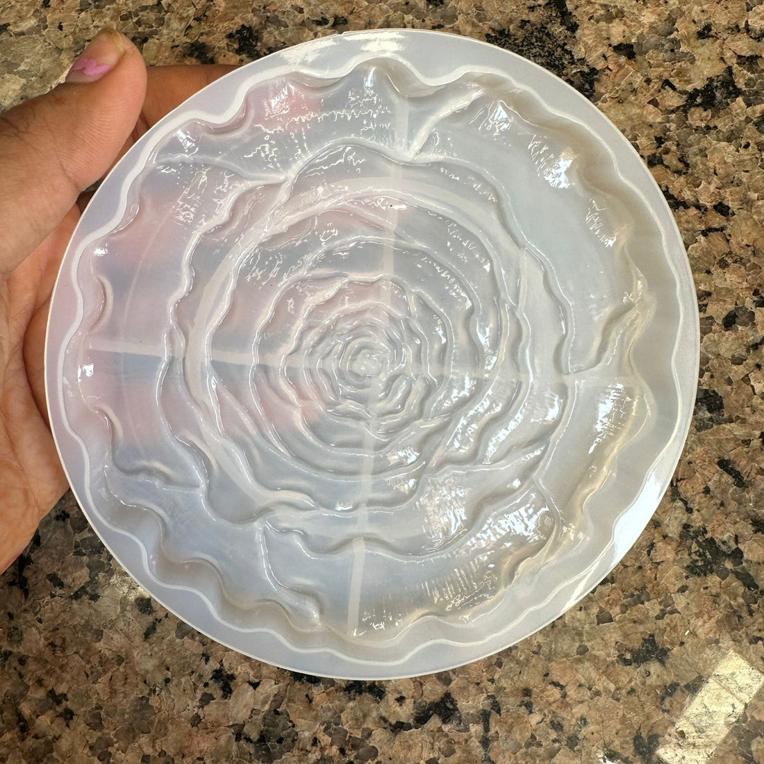 Rose coaster mould