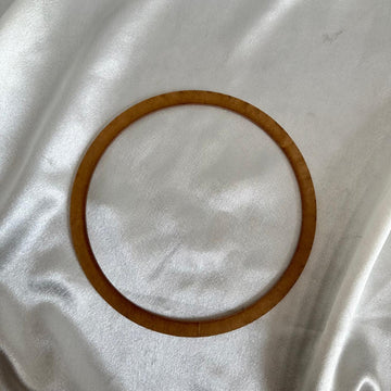 Transparent acrylic border ring 17 cms