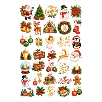 Christmas insert sheet A4 001