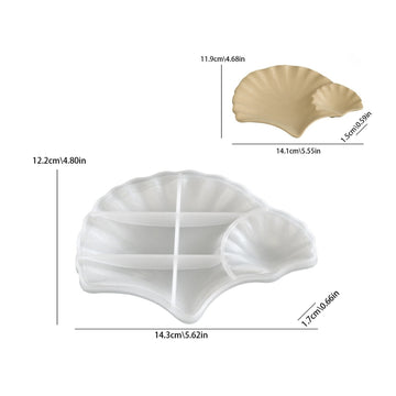 Dual Japanese Leaf Platter Mold