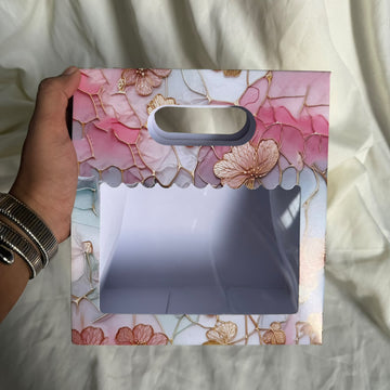 Floral hamper packing box bag C