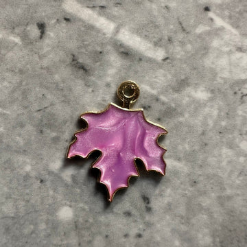 Maple leaf purple