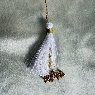 White tassels 002