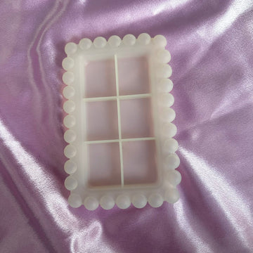 Rectangle bubble trinket tray