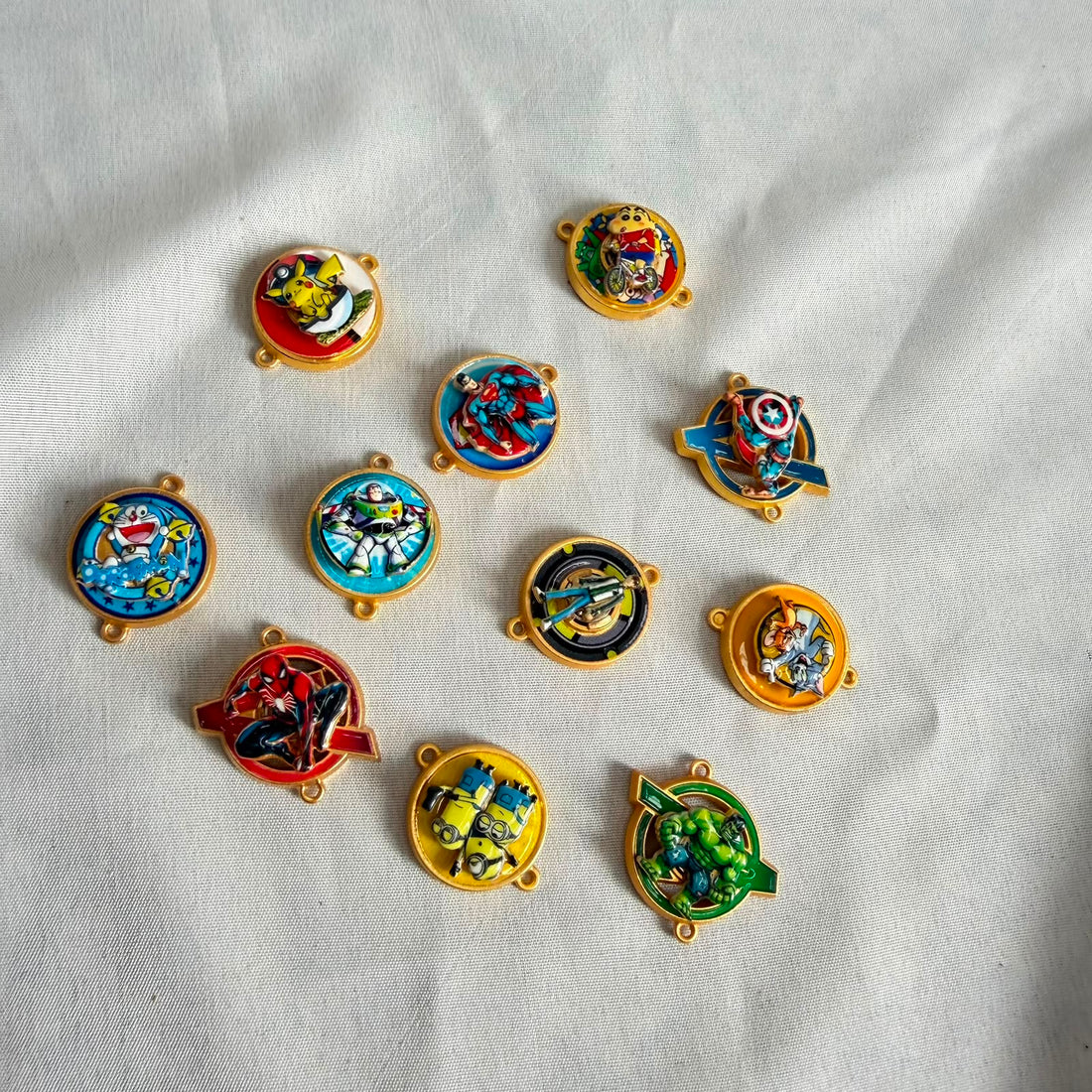 Spinner kids rakhi charms