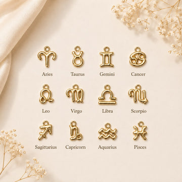 Zodiac sign charm