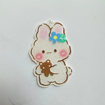 Acrylic charm teddy 001