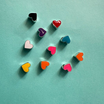 Rakhi bracelet heart charms