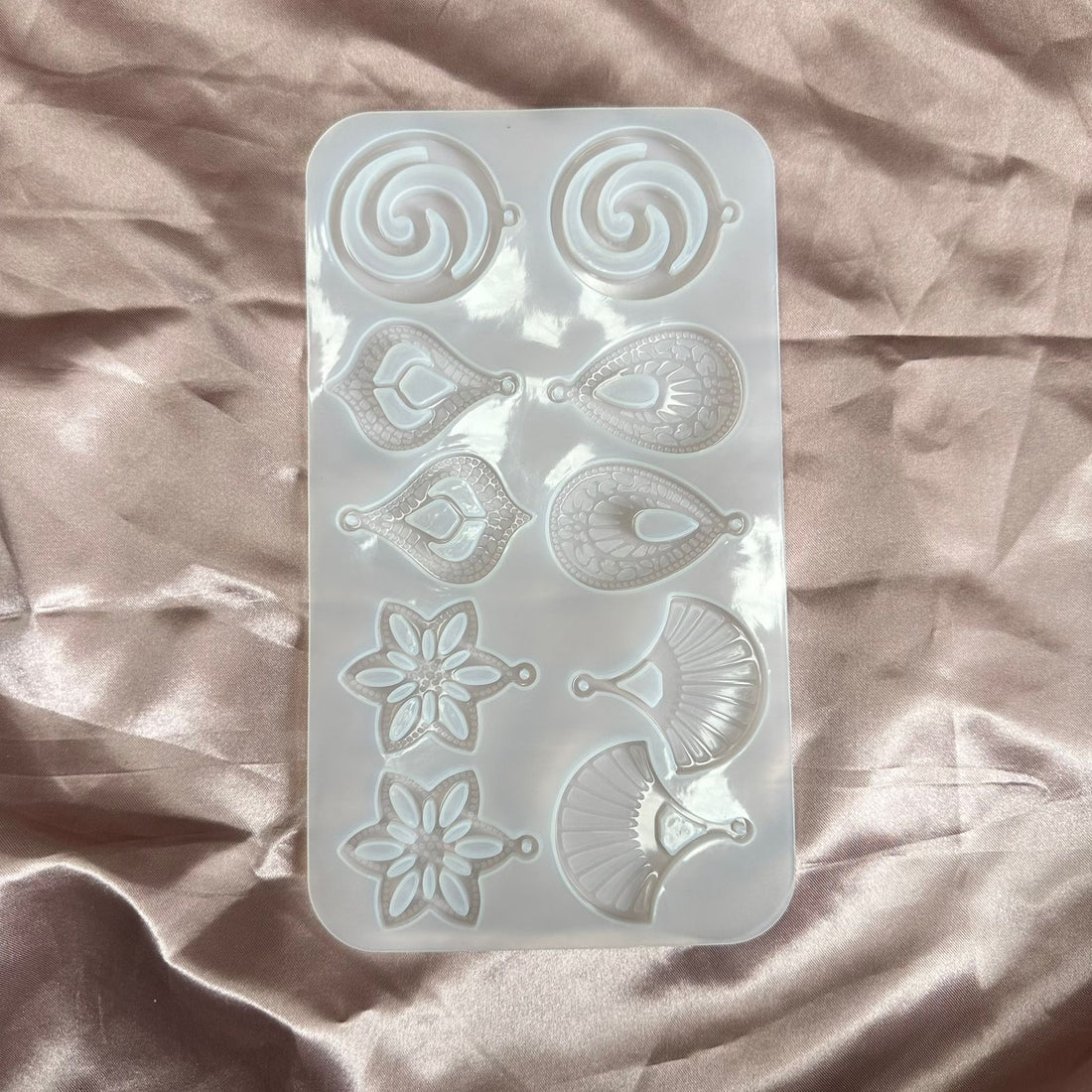 10 cavity earring & jewellery mould
