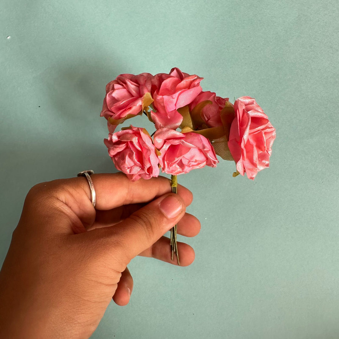 Artificial flower pink