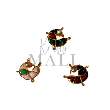 Kundan rakhi charm birds 001