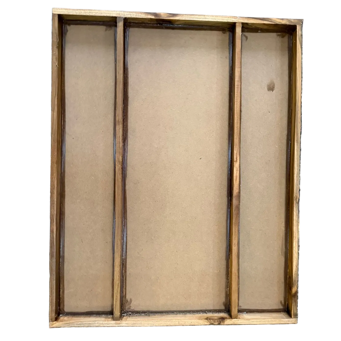Teak wood frame 3 partition 24"*30"