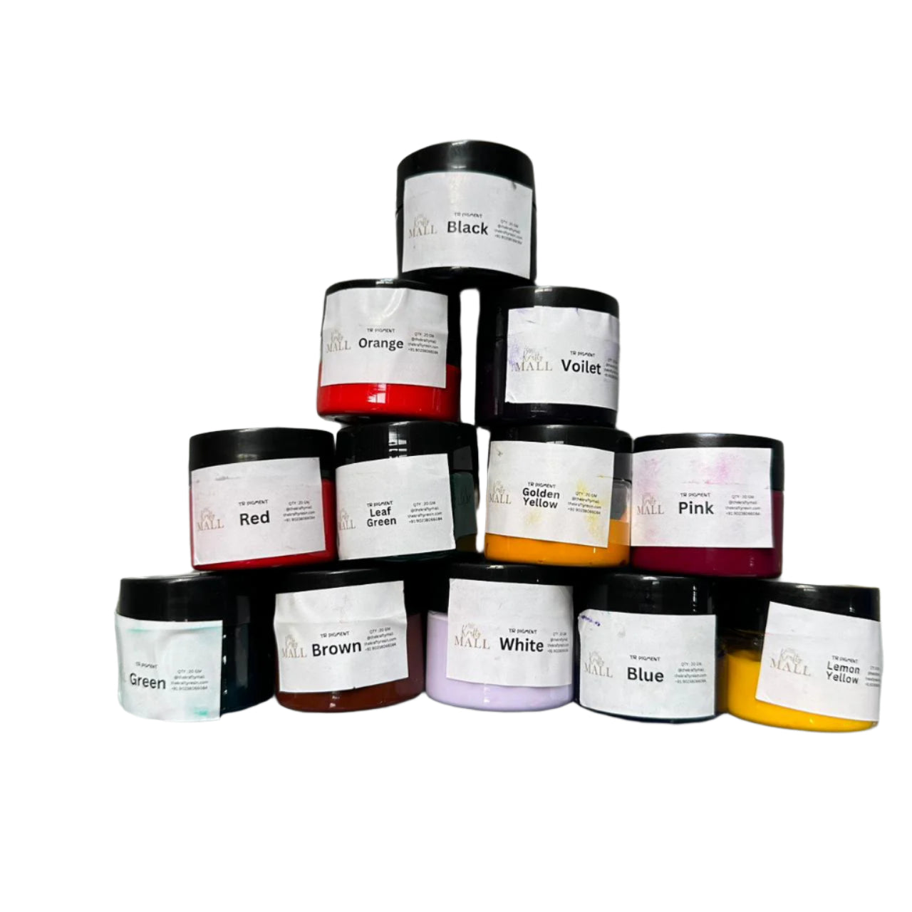 Translucent pigment combo