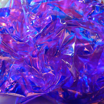 Holographic sheet purple
