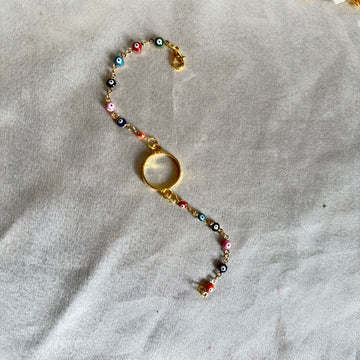 Rakhi bezel bracelet 005