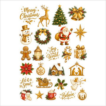 Christmas insert sheet A4 007