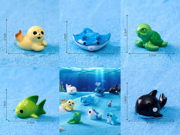 Fishes miniature (5 pcs) A