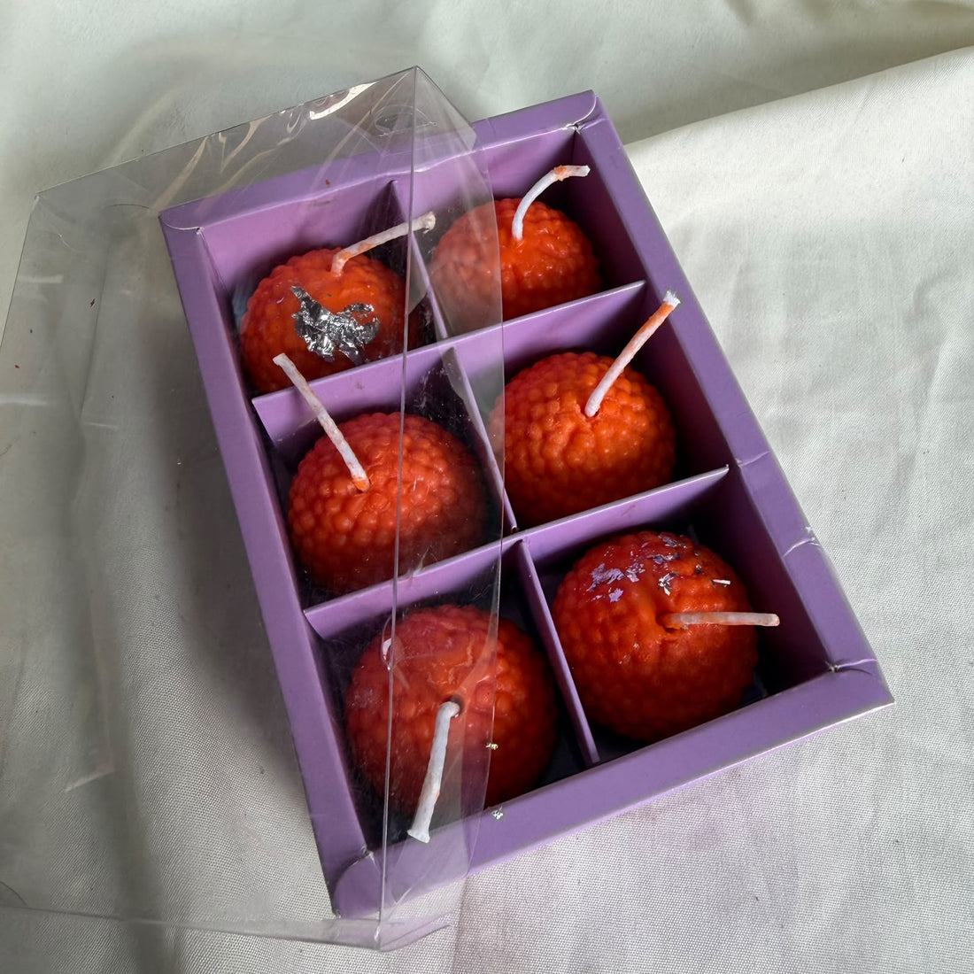 6 cavity ladoo candle packing box