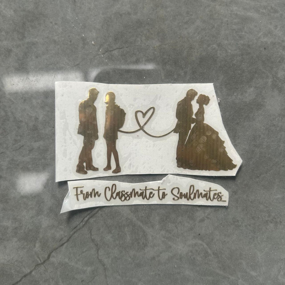 From classmate to Soulmate metal sticker