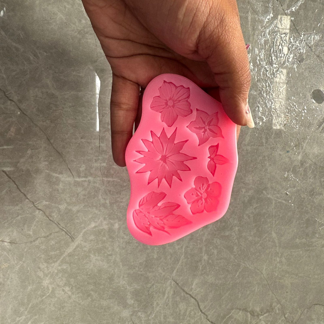 Flower mould 6 in 1