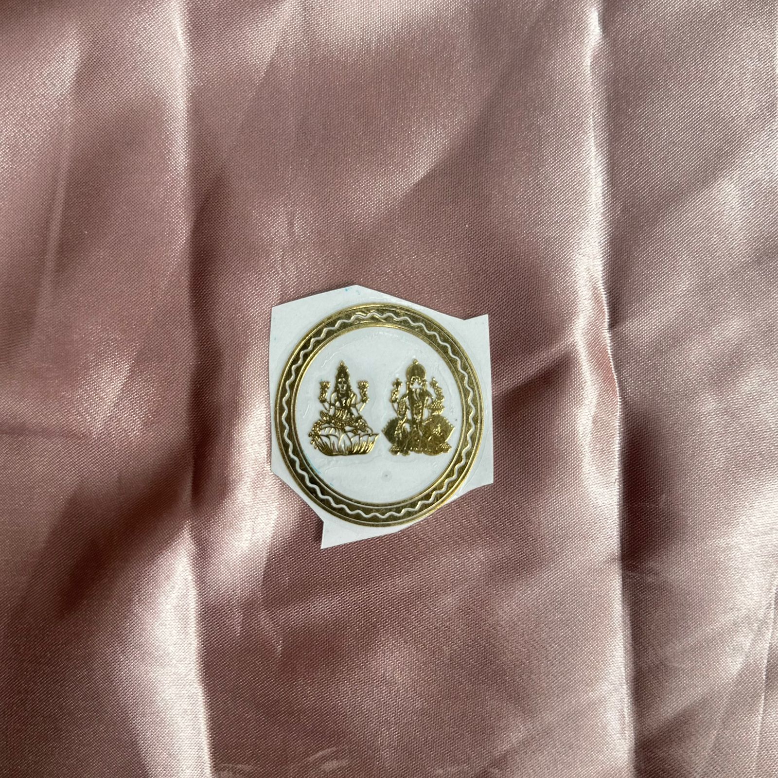 Ganeshji lakshmiji metal sticker A