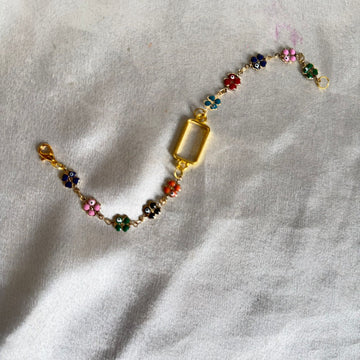 Rakhi bezel bracelet 008