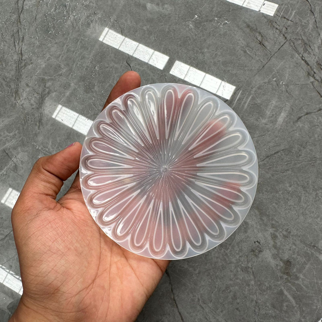 Designer coaster mould